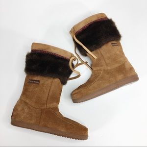 Steger Muk Luks Ava Moosehide Boots 